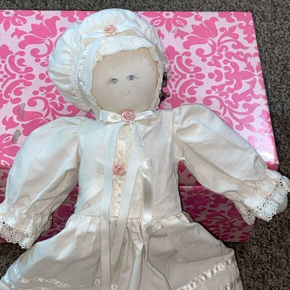 Artisan Crafted Crafters Handmade Rag Doll Vintage - Picture 3 of 16